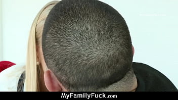 Preview 1 of Oid Germa Sex - My Stepmom Warned Me to Stay Away with My Stepbrother - Myfamilyfuck