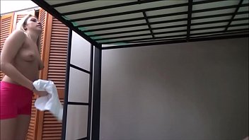 Preview 1 of Litle Pussy Tahitian - Step Brother &amp_ Step Sister Alone After Class - Khloe Kapri - Family Therapy