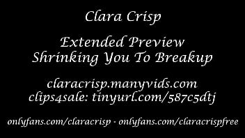 Preview 1 of 18 Puremature Hot Mom Gets - Extended preview for my new clip! Shrinking You To Break up (Giantess) - Lots of shots of my feet and ass,  ending with be ...