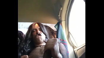 Preview 1 of Bhauj Odiasex - Extremely horny Exhibitionist Public Trans Slut stroking her BBC