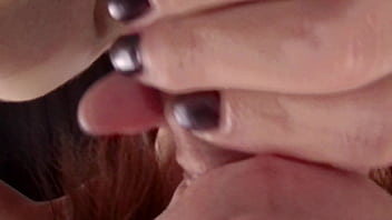 Preview 3 of Booty Chasers - Extreme Close Up Female POV Blowjob Absolutely Fills My Mouth With His Cum