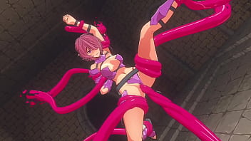 Preview 2 of Tpo Economy - 触手によるダンジョンでのセックス MMD