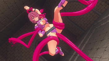 Preview 1 of Tpo Economy - 触手によるダンジョンでのセックス MMD
