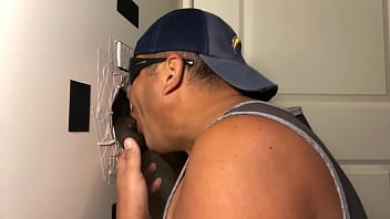 Preview 3 of Lesbian Bisex Family - BISEXUAL BBC AT GLORYHOLE