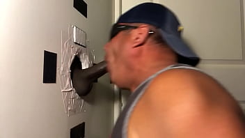 Preview 4 of Lesbian Bisex Family - BISEXUAL BBC AT GLORYHOLE