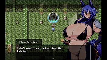 Preview 3 of Small Boy Eran - Encontrando com um homem dentro do labirinto - Horny Adventurer Karen - Parte 5