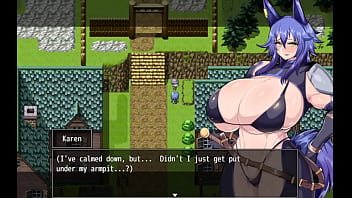 Preview 4 of Small Boy Eran - Encontrando com um homem dentro do labirinto - Horny Adventurer Karen - Parte 5