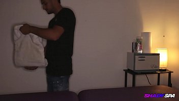 Preview 1 of Sweaty Sisters Ass - Real Massage Parlor Handjob