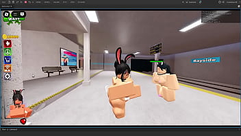 Preview 2 of Color K9 Porn - new bunny girl skin i made with my new computer :3