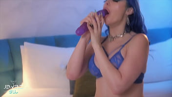 Preview 4 of Boro Bhuda Xxx Video - BLU DOES IT BEST - DOUBLE ENDED DILDO PLAYTIME