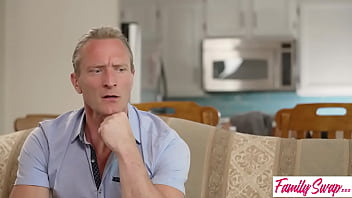 Preview 2 of Massage Facial Sex - FamilySwapXXX - Swap Dad Says &quot_You think you can bribe us into sex?!&quot_ S5:E1