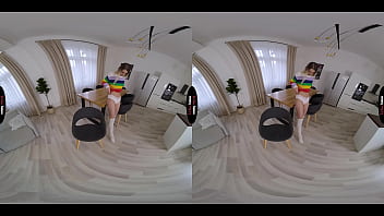 Preview 1 of Katreana Xxx - VIRTUAL TABOO - Rainbow Chick
