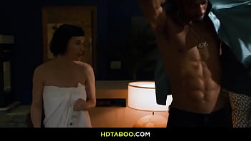 Preview 1 of Japanese Prison Girl Rape - PURE TABOO Black guy&#039_s boss surprises his wife,  Olive Glass at dinner