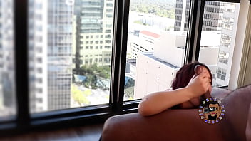 Preview 2 of Mumb Spit - MABE5: LOLA ROSE SUCKS ME AND RIDES ME UNTIL I CUM TWICE (ACCIDENTAL CREAMPIE)