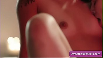 Preview 1 of Wet Group Se - Sensual busty natural lesbian babes Aidra Fox,  Gina Valentina finger and eat pussy on the massage table