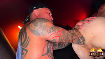 Preview 4 of Anal Accifents - Damian Dragon Hardcore Elbow Deep Fucks Nate Grimes For Studfist