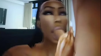 Preview 4 of Jima Boy - 3D Sims 4 ever man dream Trisha and Mandy Give Nike sexy blowjob