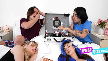 Preview 1 of Xxx Agreable - Inception Of Conception Idea With Step Sisters