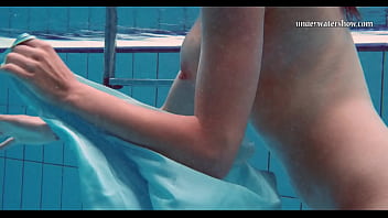 Preview 4 of Gauge Doctor - Big natural tits teen Piyavka Chehova swimming naked