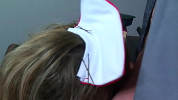 Preview 2 of Afreka Nxxxx - Blone slut nurse fucked by big cock