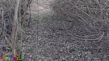 Preview 1 of Jimat Puki - Jerk my big cock in the bushes by the lake (p)