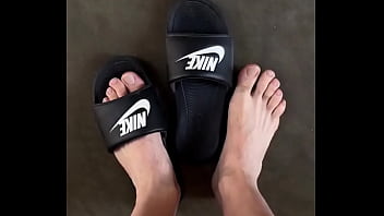 Preview 2 of Cash Flat Tits - sweaty slide for you