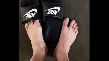Preview 4 of Cash Flat Tits - sweaty slide for you