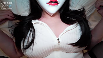 Preview 1 of Sex Video Priya Priya - นัดเย็ดครั้งแรก สาวไทยนมใหญ่ขี้อายในหน้ากากขาวโดนแตกใน