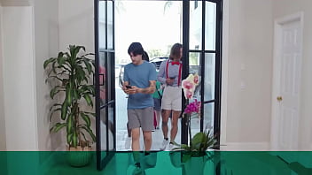 Preview 1 of Chinese University Sex - Tim&rsquo_s Cock Fucks Rachael&rsquo_s Pussy in Vacation Chaos!