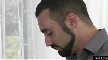 Preview 1 of Paki Old Dadday Xnxx - Busty tranny babe analed in the bed