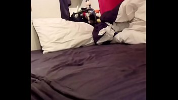 Preview 1 of Brezers Mom Sexinight - Liammac88 playing with big cock