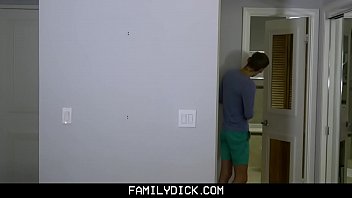 Preview 2 of Sexy Mom Tight Her Pussy - FamilyDick - Innocent Boy Gets His Tight Asshole Pounded By His Divorcee Stepdad