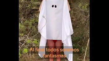 Preview 1 of Boob Drink Sex Vedio - Halloween magic and creating new content,  I&#039_m excited about my next video #Halloween2024 #fantasma #ghost