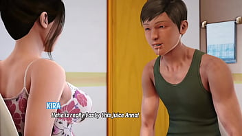 Preview 2 of Sexy Will Wife - Max&#039_s Life Cap 10 - Le Como El Co&ntilde_o a Mi Madrastra Y Mi Hermanastra Me Chupa La Polla