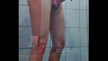 Preview 2 of Horsesizesex A Virgin - Jerk off in the shower