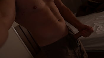 Preview 1 of Indian Creampied - Hot guy cums all over without even taking off his shorts