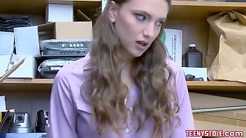 Preview 1 of Milf Blac - Scared shoplifter rammed in pussy by dirty mall cop