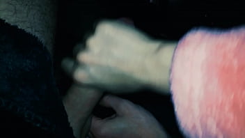 Preview 2 of Femdom Cfnm Cowgirl - Real Closeup handjob and cum