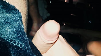 Preview 1 of Femdom Cfnm Cowgirl - Real Closeup handjob and cum