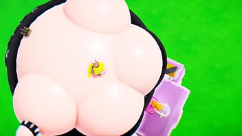 Preview 3 of Hindustan Sexe - Bowsette cum inflation popping