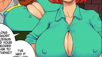 Preview 2 of You Wanted Tosee Me Get Fucked - Lois Griffin Big Tits Comic