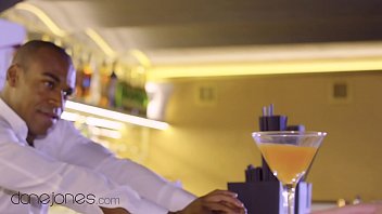 Preview 1 of Alexs Nasha - Dane Jones Czech blonde Lovita Fate seduces black bartender to get creampie
