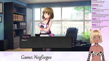 Preview 3 of Cid Com - VTuber LewdNeko Plays Negligee Part 2