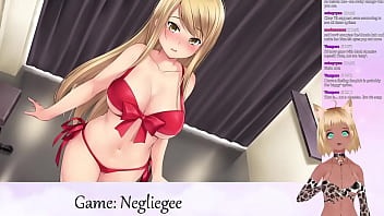 Preview 4 of Cid Com - VTuber LewdNeko Plays Negligee Part 2