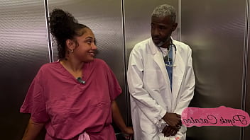 Preview 1 of Cam4 Fiore Mio - Dr Greyson Lunch Break Fuck Nurse Honey Tsunami