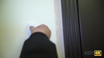 Preview 1 of Naomi Wolff2 - DEBT4k. Bright girl Rose Wild satisfies debt collector immediately