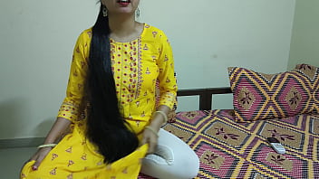 Preview 1 of Ashly Yiudan - Indian Step brother lost at rock paper scissors and had convinced to fuck with step sister in hindi voice video