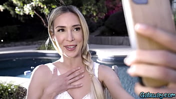 Preview 1 of Pov Really - Galsway.com - Kiss me,  fuck me! Bella Rolland and her girlfriend,  Aiden Ashley are truly amazing together!