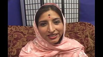 Preview 1 of Lacbon - Hot Hijab blowjob dual dick Fucking threesome
