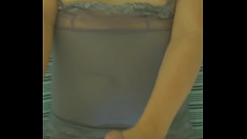 Preview 2 of Father Daughter Pussy - cfnm small penis premature cum in panty